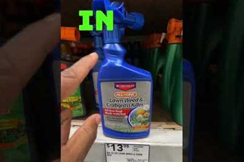 Easy lawn care schedule and one stop shopping // The Bioadvanced way with Lowes