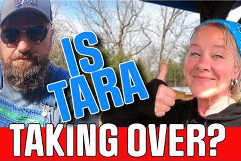 PROJECTS HERE THERE AND EVERYWHERE!  tiny house homesteading, cabin build DIY HOW TO sawmill tractor