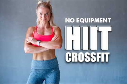 15 MIN CROSSFIT ® WORKOUT AT HOME - HIIT WORKOUT - no equipment - growingannanas