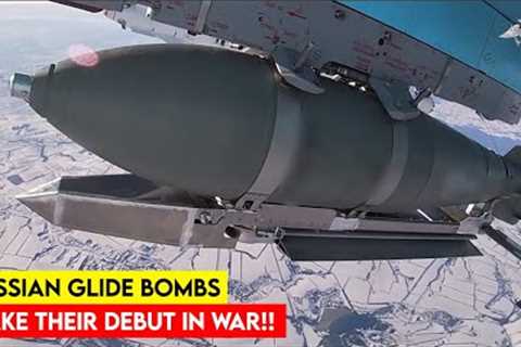 Russian Glide Bombs Make Their Debut in the Russo Ukraine war!!