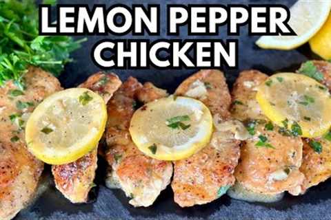 Delicious Juicy Lemon Pepper Chicken Recipe - A Must Try!
