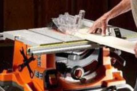 Review of the Best Portable Table Saw