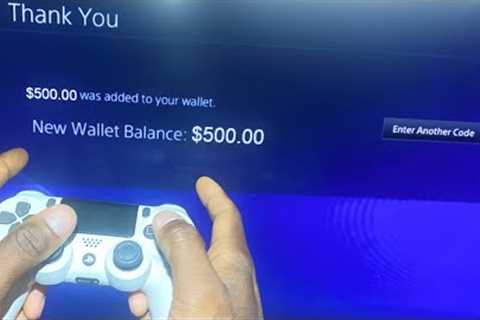 How to get free $500 PSN CODE on PS4  *Unpatched*