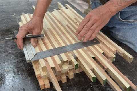 Craft Ideas From Recycled Wood Scraps // How To Make Bread Boxes, Preserve Kitchen Food