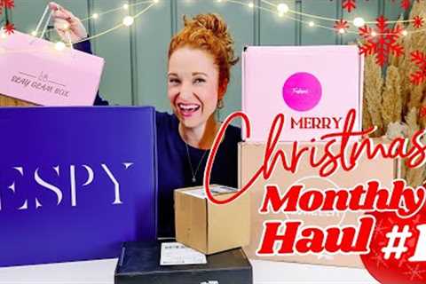 Monthly Subscription Box Haul - December 2023 | Part 1