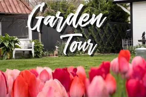 Second Garden Tour - They Finally Bloomed! 🌷 || Visit Our Garden