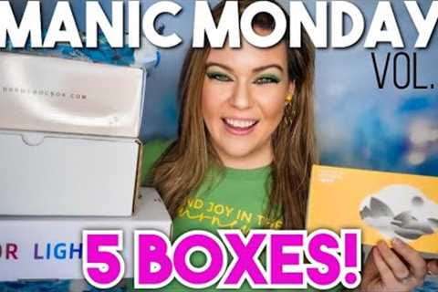 Manic Monday Vol.13 | 5 Subscription Boxes + Coupon Codes | AMAZING SKINCARE BOX!