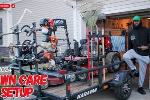My 2024 Lawn Care Setup!!