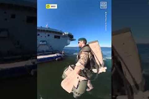 UK’s Royal Navy Showcases Flying Jet Pack Suits