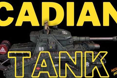 I broke my transfer record with this Malcador Tank not for Solar Auxilia! (No Airbrush needed!)