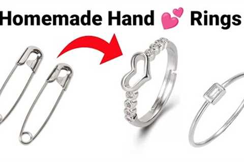 Safety Pin Ring Idea/How to make Ring/Handmade Ring/DIY Ring/Couple Love Rings/MakeRing/homemadering