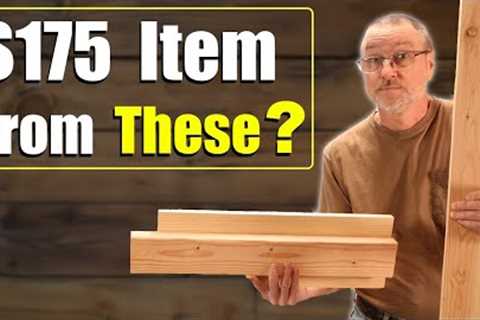 Woodworking Project That Sells for HUGE Profit! #woodworking