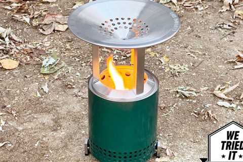 Solo Stove's new Mesa heat deflector increases your fire pit's heating radius
