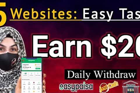 Earn US $20 / Task | 5 Websites to make money online without investment | Tech secrets by shiza
