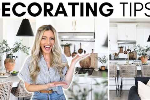 KITCHEN DECORATING TIPS || HOME DECOR IDEAS || HOW TO GIVE YOUR SPACE A HIGH-END LOOK FOR LESS