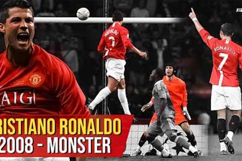 Cristiano Ronaldo was a MONSTER in 2008🔥