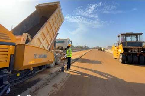 PROGRESS OF WORK,  OFANKOR   NSAWAM ROAD   MARCH 2024