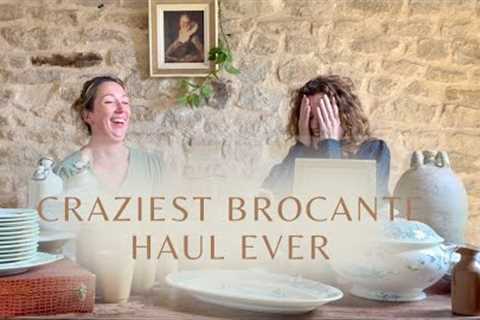 Craziest brocante haul EVER! -shopping part 2-