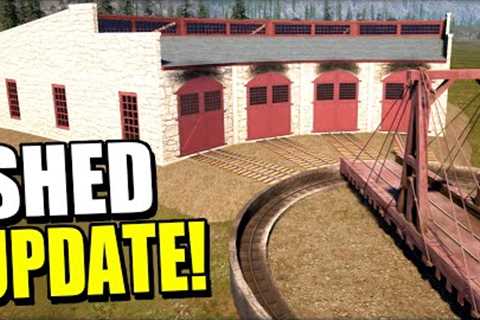 Checking Out the Roundhouse, Knuckle Couplers, and MORE in the NEW Railroads Online Update!