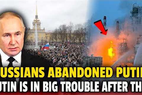 SHOCK! MILLIONS OF RUSSIANS ABANDONED PUTIN! UKRAINE DESTROYS RUSSIAN ENERGY FACILITIES ONE BY ONE!