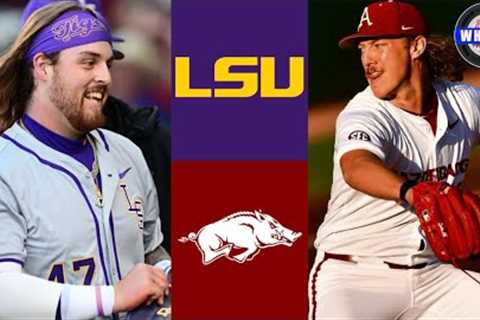 #8 LSU vs #1 Arkansas Highlights | 2024 College Baseball Highlights