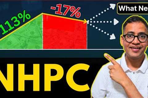 NHPC Stock Analysis - CORRECTION by 18% - Time to Buy the dip? | Rahul Jain Analysis #stockstobuy