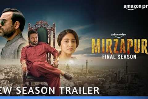 MIRZAPUR Season 3 - Trailer | Pankaj Tripathi |  Ali Fazal | Divyenndu | Isha Talwar,Shweta Tripathi