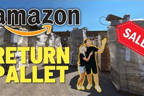 We Bought An Amazon Returns Pallet For CHEAP - Unboxing $2000 In MYSTERY Items