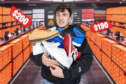 Buying The Most Expensive Sneakers At The Nike Outlet