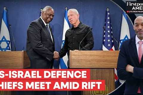Israel, US Defence Chiefs Meet Amid Massive Biden-Netanyahu Rift | Firstpost America