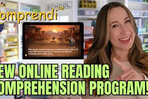 New Online Reading Curriculum for Homeschool! Comprendi Reading Comprehension Program Review 2024