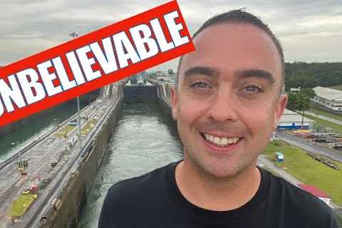 I cruised the PANAMA CANAL and it BLEW MY MIND! #cruise