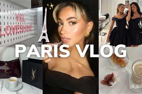 PARIS VLOG: ysl beauty brand trip, Eiffel Tower, shopping &amp; loveshine party w Dua Lipa !! *PART ..