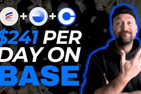$241 per day Yield Farming on Aerodrome | Crypto Passive Income