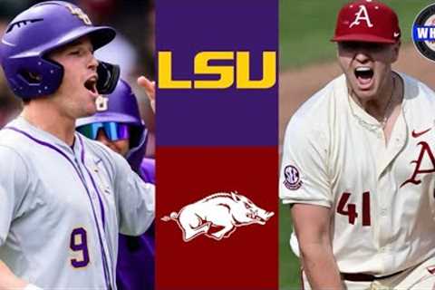 #8 LSU vs #1 Arkansas Highlights (Game 3) | 2024 College Baseball Highlights