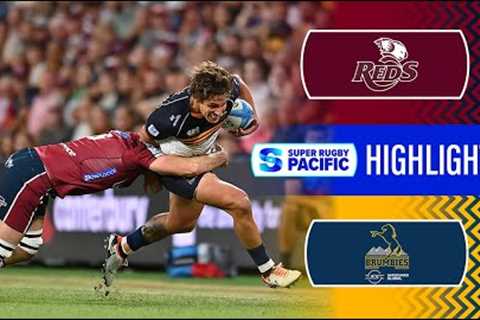 Super Rugby Pacific 2024 | Reds v Brumbies | Round 6 Highlights