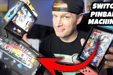 THIS Nintendo Switch Mini Virtual Pinball Machine IS AMAZING!