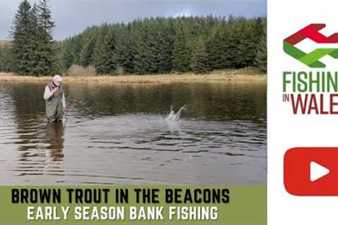 Brown Trout in the Beacons - Fly fishing a reservoir in Wales on opening day - Early season tips
