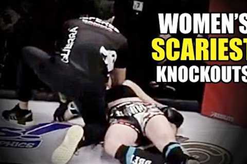 Women's Most Scariest Knockouts in MMA 2024