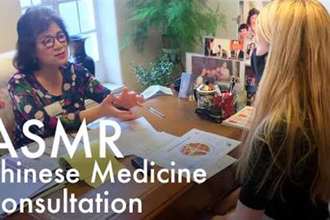 ASMR Chinese medicine health assessment (Unintentional, real person asmr)