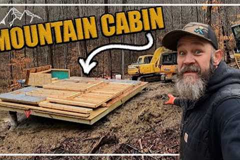 Building a Modular Cabin in the Woods: Delivery and Decking