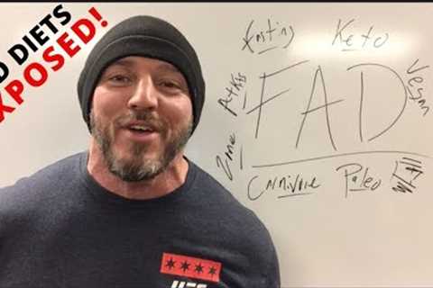 RANT!!!  FAD DIETS EXPOSED with pretty startling facts. Keto, Carnivore, Vegan, Fasting and more!