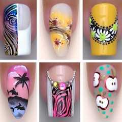 Creative Nails Art Compilation | New Nail Tutorial for Beginners | Nails Design | Nails Inspiration