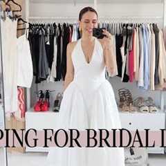 SHOPPING FOR MY BRIDAL WARDROBE! | Suzie Bonaldi
