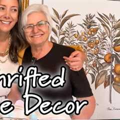 Thrift Store Home Decor Find- Goodwill HAUL - Spring Decorating and Gardening Updates #vlog #house