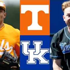 #4 Tennessee vs #3 Kentucky (EXCITING RUBBER MATCH!) | 2024 College Baseball Highlights