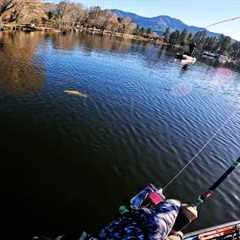 Mini Jig Fishing For Monster Trout - Lake Hemet - TIPS AND TRICKS