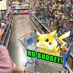 Going On a NO LIMIT NO BUDGET Pokemon Shopping Spree!