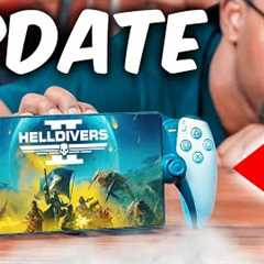 NEW FEATURES ADDED?! Playstation Portal NEW UPDATE 2.0.6! Gameplay & Latency FIX...