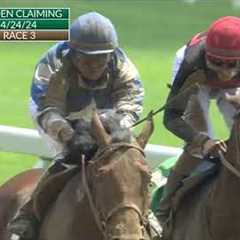 Horse Racing: Mo Rhodes Wins Race 3 At Keenland. Full Race With Payouts Weds. 4/24/24.